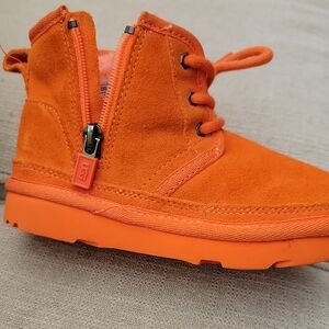 UGG Vibrant Orange Toddler Boots